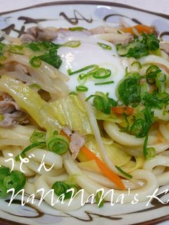 麺つゆで簡単♡焼きうどん-レシピのメイン写真