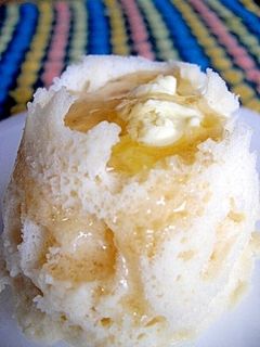 はちみつバター蒸しパン♪-レシピのメイン写真