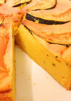 ヨーグルトと練乳で♡簡単かぼちゃケーキ-レシピのメイン写真