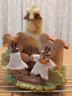 ☆結婚祝い☆ウエディングミッキークッキー-レシピのメイン写真