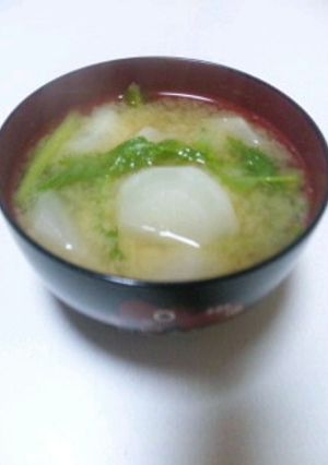 母の味〜かぶの味噌汁〜-レシピのメイン写真