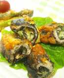 魚を食べよう！さんまのチーズ大葉ロール