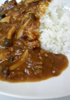 ひきにくカレー-レシピのメイン写真