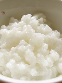 離乳食後期 米から炊いたおかゆ-レシピのメイン写真