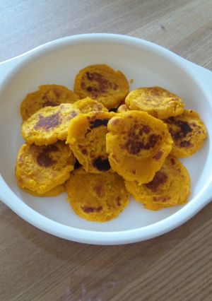♪離乳食 おやつに南瓜のおやき♪-レシピのメイン写真