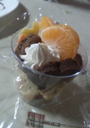 簡単！ホットケーキパフェ-レシピのメイン写真