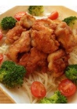 ぴり辛☆和風スパイシーチキン-レシピのメイン写真