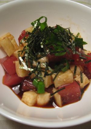 マグロと山芋のシャキシャキ和え-レシピのメイン写真