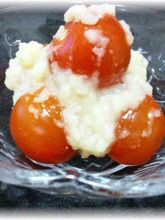 ミニトマトの塩麹あえ-レシピのメイン写真