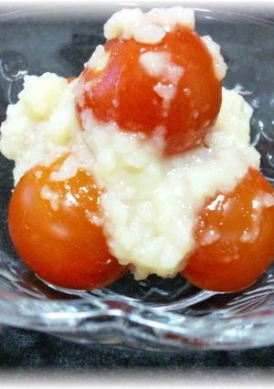 ミニトマトの塩麹あえ-レシピのメイン写真