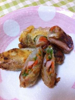 野菜たっぷり春巻き✪* -レシピのメイン写真