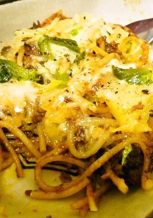 リメイク・ミートソーススパゲティー-レシピのメイン写真
