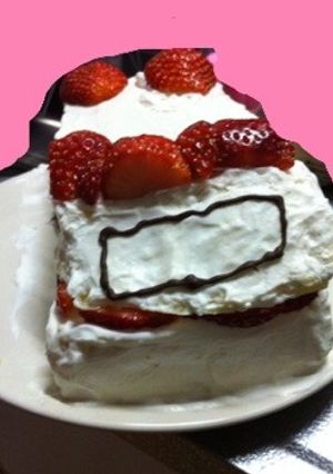 ☆2歳誕生日ケーキ☆-レシピのメイン写真