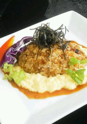 焼肉のたれDeガッツリ炒飯★ランチに簡単-レシピのメイン写真
