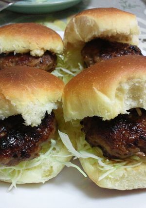 片手で食べれる！ミニハンバーガー♪-レシピのメイン写真