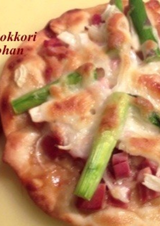 焼き豚で♪ 照焼き風ピザ-レシピのメイン写真