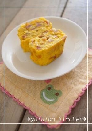 *お弁当に✿ソーセージ＆玉葱卵焼き✿*-レシピのメイン写真