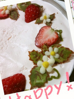 簡単デコ!食べられる【飾り用葉っぱと花】-レシピのメイン写真
