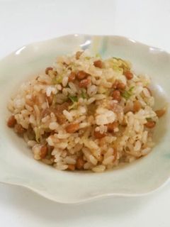 納豆チャーハン-レシピのメイン写真