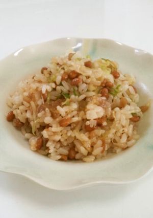 納豆チャーハン-レシピのメイン写真