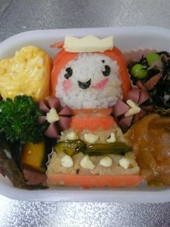 幼稚園!わが家のお弁当 お姫様-レシピのメイン写真
