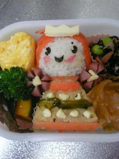幼稚園!わが家のお弁当 お姫様-レシピのメイン写真