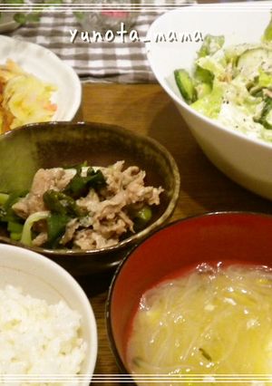シンプル♪豚肉の塩麹炒め-レシピのメイン写真