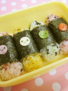お弁当に☆E6系スーパーこまちおにぎり☆ by そうジロー