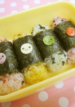 クレヨンおにぎり-レシピのメイン写真