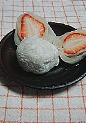 ぽってり○いちご大福-レシピのメイン写真