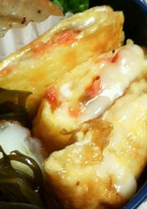 具入り玉子焼き①鮭&モッツァレラチーズ♪-レシピのメイン写真