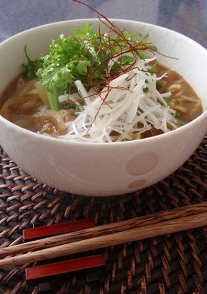 カレーラーメン-レシピのメイン写真