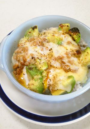 納豆アボカドドリア-レシピのメイン写真