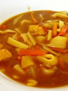 ほうとうのカレー煮込み-レシピのメイン写真