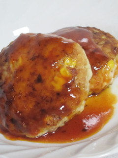 はんぺんでふっくらハンバーグ-レシピのメイン写真