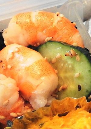 お弁当に＊海老と胡瓜のサラダ＊-レシピのメイン写真