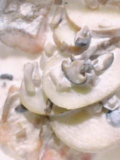 鮭とジャガイモのクリーム煮-レシピのメイン写真