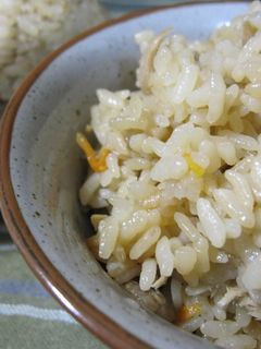 包丁いらず♪ツナとごぼうの炊き込みご飯-レシピのメイン写真