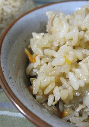 包丁いらず♪ツナとごぼうの炊き込みご飯-レシピのメイン写真