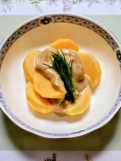 簡単!柿の胡麻和え(前菜)-レシピのメイン写真