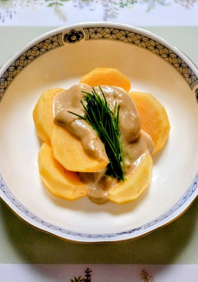 簡単！柿の胡麻和え(前菜)-レシピのメイン写真