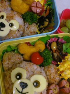 キャラ弁☆ダッフィ-レシピのメイン写真