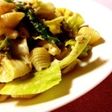 野菜が美味しいごまクリームパスタ