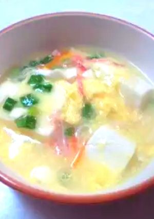 豆腐とカニカマのとろとろ煮-レシピのメイン写真