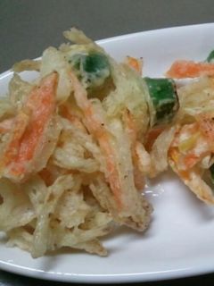 簡単かき揚げ-レシピのメイン写真