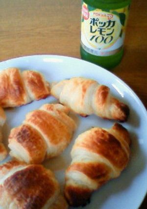 レモンチーズクロワッサン-レシピのメイン写真