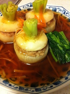 カブの肉詰めトロ煮(30日目)-レシピのメイン写真