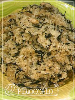 ツナとひじきの煮物で❀炊き込みご飯-レシピのメイン写真