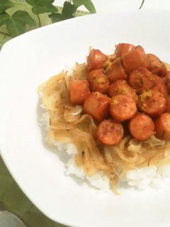 * 名付けてドイツ丼♡ *-レシピのメイン写真