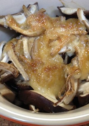 椎茸のにんにくマヨ焼き-レシピのメイン写真